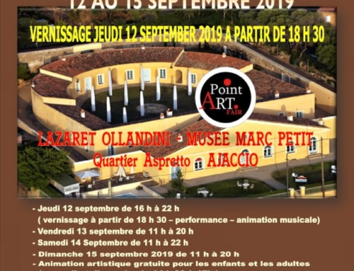 Exposition du 12 au 15/09/19 – Lazaret Musée Marc Petit – Ajaccio